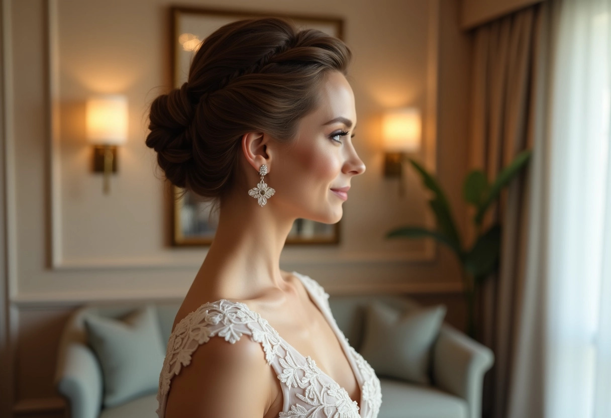 coiffure mariée