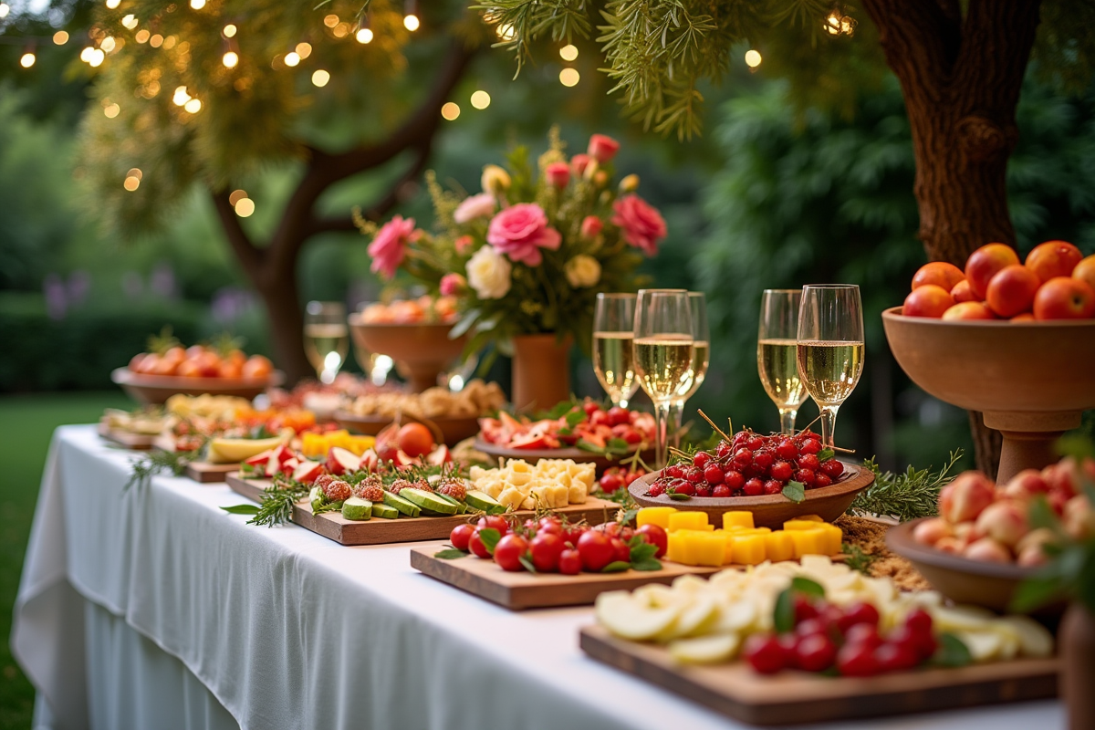 buffet mariage